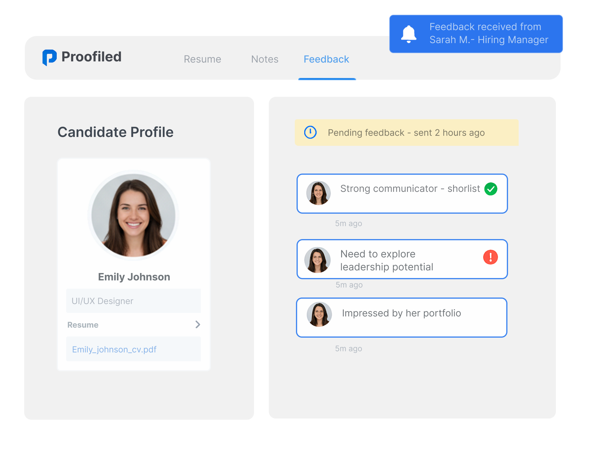 Real-Time Feedback